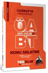 2026 MEB AGS ÖABT Coğrafya Öğretmenliği Konu Anlatımı - Yediiklim Yayınları