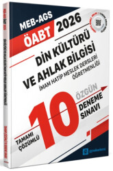 2026 MEB-AGS ÖABT Din Kültürü ve Ahlak Bilgisi Öğretmenliği Tamamı Çözümlü 10 Deneme Sınavı - gysakademi