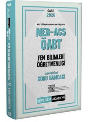 2026 MEB AGS ÖABT Fen Bilimleri Öğretmenliği Tamamı Çözümlü Soru Bankası - 1