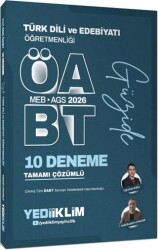 2026 MEB AGS ÖABT Güzide Türk Dili ve Edebiyatı Öğretmenliği Tamamı Çözümlü 10 Deneme - Yediiklim Yayınları