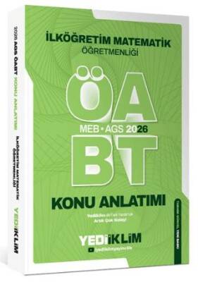 2026 MEB AGS ÖABT İlköğretim Matematik Öğretmenliği Konu Anlatımı - 1
