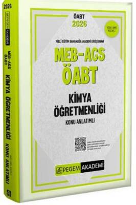 2026 MEB AGS ÖABT Kimya Öğretmenliği Konu Anlatımlı - 1
