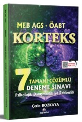 2026 MEB AGS ÖABT Korteks Psikolojik Danışma ve Rehberlik Öğretmenliği Tamamı PDF Çözümlü 7 Deneme Sınavı - Dizgi Kitap