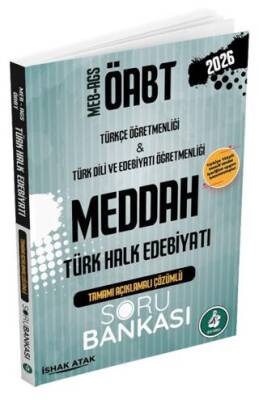 2026 MEB AGS ÖABT Meddah Türk Halk Edebiyatı Tamamı Çözümlü Soru Bankası - 1