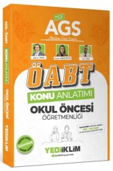 2026 MEB AGS ÖABT Okul Öncesi Öğretmenliği Konu Anlatımı - Yediiklim Yayınları
