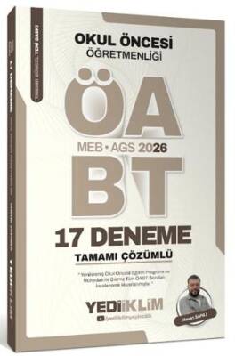 2026 MEB-AGS ÖABT Okul Öncesi Öğretmenliği Tamamı Çözümlü 17 Deneme - 1