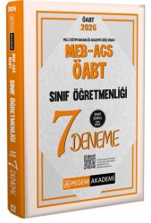 2026 MEB AGS ÖABT Sınıf Öğretmenliği Tamamı Çözümlü 7 Deneme - Pegem Akademi Yayıncılık