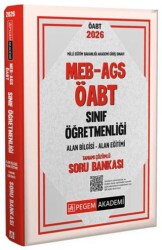 2026 MEB AGS ÖABT Sınıf Öğretmenliği Tamamı Çözümlü Soru Bankası - Pegem Akademi Yayıncılık