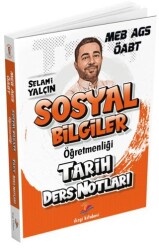 2026 MEB AGS ÖABT Sosyal Bilgiler Öğretmenliği Tarih Ders Notları - Dizgi Kitap