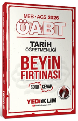 2026 MEB AGS ÖABT Tarih Öğretmenliği Beyin Fırtınası Soru Cevap - 1