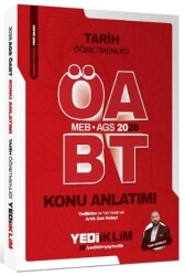 2026 MEB-AGS ÖABT Tarih Öğretmenliği Konu Anlatımı - Yediiklim Yayınları