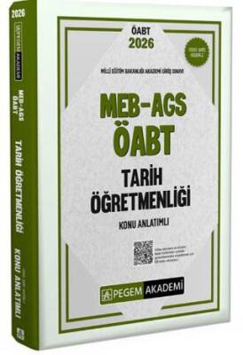 2026 MEB AGS ÖABT Tarih Öğretmenliği Konu Anlatımlı - 1