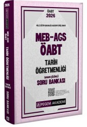2026 MEB AGS ÖABT Tarih Öğretmenliği Tamamı Çözümlü Soru Bankası - Pegem Akademi Yayıncılık