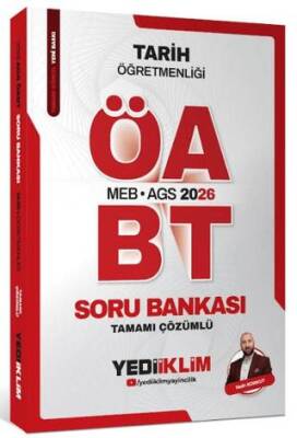 2026 MEB-AGS ÖABT Tarih Öğretmenliği Tamamı Çözümlü Soru Bankası - 1