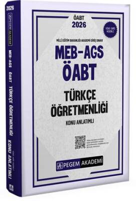 2026 MEB AGS ÖABT Türkçe Öğretmenliği Konu Anlatımlı - 1