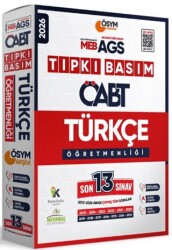 2026 MEB AGS ÖABT Türkçe Öğretmenliği ÖSYM Tıpkı Basım 13 lü Deneme - İnformal Yayınları