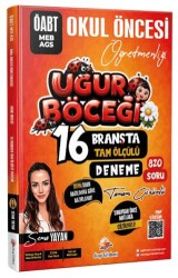 2026 MEB-AGS ÖABT Uğur Böceği Okul Öncesi Öğretmenliği Tamamı PDF Çözümlü 16 Branşta Tam Ölçülü Deneme - Dizgi Kitap