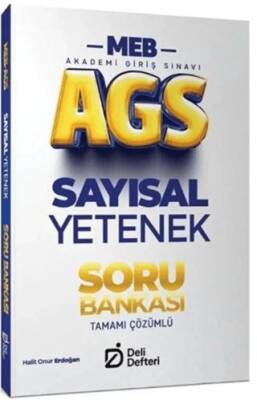 2026 MEB - AGS Sayısal Yetenek Soru Bankası Tamamı Çözümlü - 1
