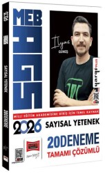 2026 MEB-AGS Sayısal Yetenek Tamamı Çözümlü 20 Deneme - Yargı Yayınevi