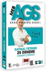 2026 MEB-AGS Sayısal Yetenek Tamamı Çözümlü 25 Deneme - Yargı Yayınevi