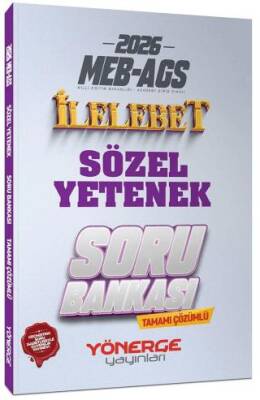 2026 MEB-AGS Sözel Yetenek İlelebet Soru Bankası - 1