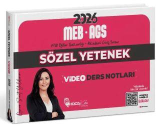 2026 MEB-AGS Sözel Yetenek Video Ders Notları - 1