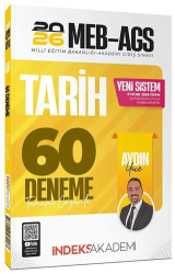2026 MEB-AGS Tarih 60 Deneme Çözümlü - İndeks Akademi Yayıncılık