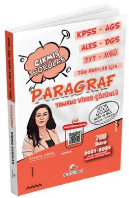 2026 KPSS MEB-AGS ALES DGS TYT MSÜ Paragraf Çıkmış Sorular - 1