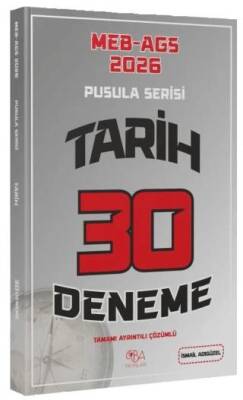 2026 MEB-AGS Tarihin Pusulası 30 Deneme Çözümlü - 1