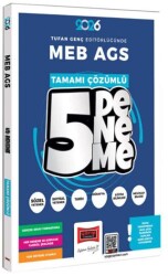 2026 MEB-AGS Tüm Dersler Tamamı Çözümlü 5 Deneme Sınavı - Yargı Yayınevi