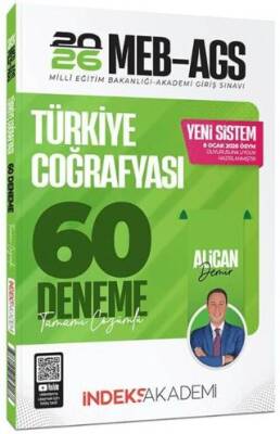 2026 MEB-AGS Türkiye Coğrafyası 60 Deneme Çözümlü - 1