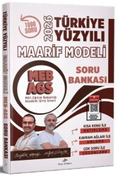2026 MEB AGS Türkiye Yüzyılı Maarif Modeli Tamamı Video Çözümlü Soru Bankası - Dizgi Kitap