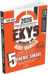 2026 MEB EKYS Müdür ve Müdür Yardımcılığı 5 Deneme Çözümlü - Dizgi Kitap
