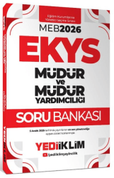 2026 MEB EKYS Müdür ve Müdür Yardımcılığı Soru Bankası - Yediiklim Yayınları