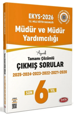 2026 MEB EKYS Müdür ve Yardımcılığı Çıkmış Sorular Son 5 Yıl Çözümlü - 1
