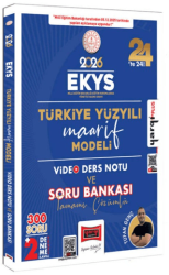 2026 MEB EKYS Türkiye Yüzyılı Maarif Modeli Video Ders Notları ve Soru Bankası - Yargı Yayınevi