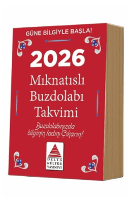 2026 Mıknatıslı Buzdolabı Takvimi - 1