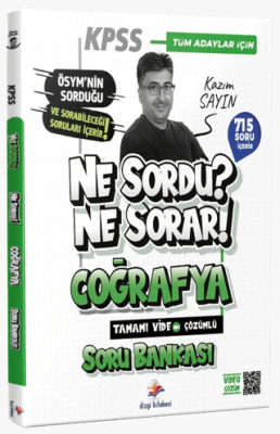 2026 Ne Sordu Ne Sorar KPSS Coğrafya Tamamı Video Çözümlü Soru Bankası - 1
