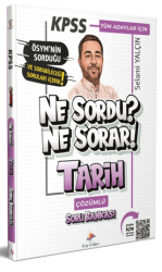 2026 Ne Sordu Ne Sorar Tüm Adaylar İçin KPSS Tarih PDF Çözümlü Soru Bankası - Dizgi Kitap