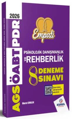 2026 ÖABT Empati Psikolojik Danışmanlık ve Rehberlik 8 Deneme Sınavı - 1