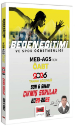 2026 ÖABT MEB-AGS Beden Eğitimi ve Spor Öğretmenliği Tamamı Çözümlü Son 6 Sınav Çıkmış Sorular - Yargı Yayınevi