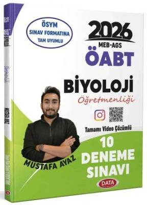 2026 ÖABT MEB-AGS Biyoloji Öğretmenliği 10 Deneme Çözümlü - 1
