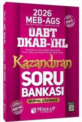 2026 ÖABT MEB - AGS Din Kültürü ve Ahlak Bilgisi Öğretmenliği Kazandıran Soru Bankası Çözümlü - 1