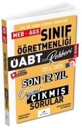 2026 ÖABT MEB-AGS nin Rehberi Sınıf Öğretmenliği Çıkmış Sorular Son 12 Yıl Çözümlü - Dizgi Kitap