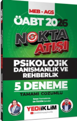 2026 ÖABT MEB AGS Nokta Atışı Psikolojik Danışmanlık ve Rehberlik Tamamı Çözümlü 5 Deneme - Yediiklim Yayınları