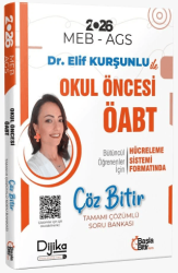 2026 ÖABT MEB-AGS Okul Öncesi Öğretmenliği Çöz Bitir Soru Bankası - Dijika Yayınları