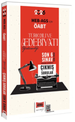 2026 ÖABT MEB-AGS Türk Dili ve Edebiyatı Öğretmenliği Tamamı Çözümlü Son 6 Sınav Çıkmış Sorular - Yargı Yayınevi