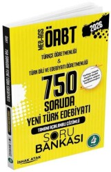 2026 ÖABT MEB-AGS Türkçe-Türk Dili Edebiyatı Yeni Türk Edebiyatı 750 Soruda Soru Bankası - Atak Yayınları