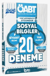 2026 ÖABT Sosyal Bilgiler Yan Alanlar - Siyaset Bilimi 20 Deneme - İnka Uzem