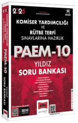 2026 PAEM Komiser Yardımcılığı ve Rütbe Terfi Sınavlarına Hazırlık Yıldız Soru Bankası - Yargı Yayınevi